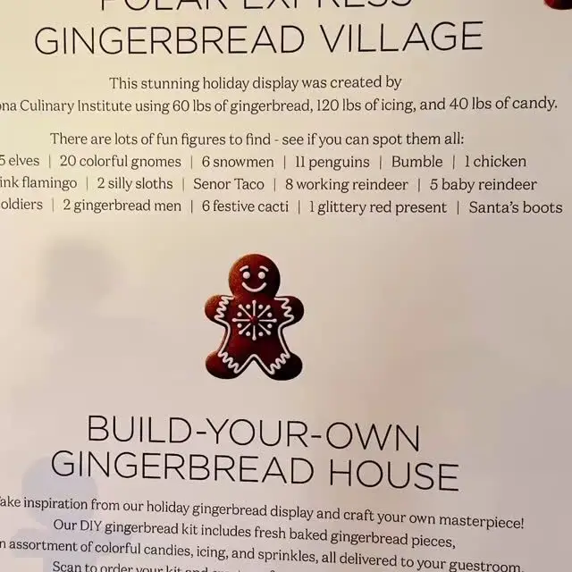 Not a filter. Not AI. Just elite gingerbread behavior.
Made by ACI students + chefs, posted up at the JW Marriott Camelback.
Fun for kids. Impressive for adults.
Classes kick off Jan 5, 2026. 👀
#GingerbreadVillage
#JWMarriottCamelback
#ParadiseValleyAZ
#ArizonaCulinaryInstitute
#ACICreates
#HolidayInArizona
#FamilyFriendlyFun
#EdibleArt
#FutureChefs
#CulinarySchoolLife