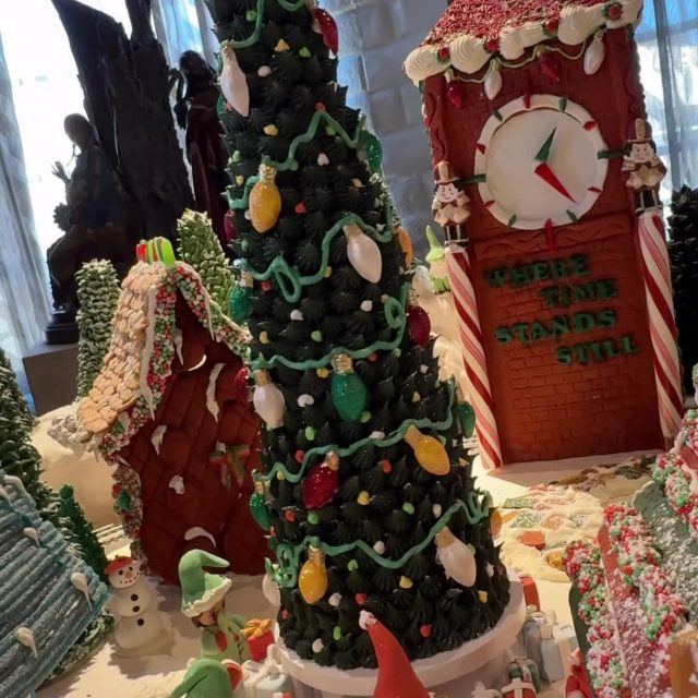 This gingerbread village didn’t come from a box — it came from serious culinary talent.

Built from scratch by the chefs and students of Arizona Culinary Institute, this holiday display at JW Marriott Paradise Valley is what happens when skill, patience, and a lot of gingerbread collide.

Come for the holiday vibes. Stay for the craftsmanship.

#BuiltDifferent
#TooPerfectToBeWholesome
#SweetButSinister
#SoftButUnhinged
#IcingAndAnxiety
#HolidayButMakeItDark
#PrecisionOverPeace