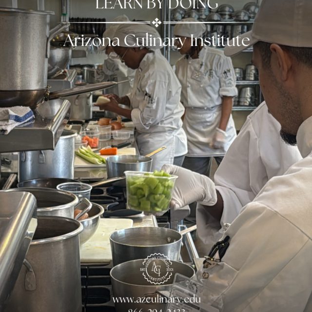 You’re not watching… you’re doing.

Working side by side in a real kitchen
with chefs guiding you every step.

That’s how you actually learn.

If you’ve been thinking about it.. this is your sign.

Classes start April 27.
Schedule a tour 👇
https://azculinary.edu/schedule-a-tour/

#careerchange #culinarylife #culinaryschool #kitchenlife #chefschool