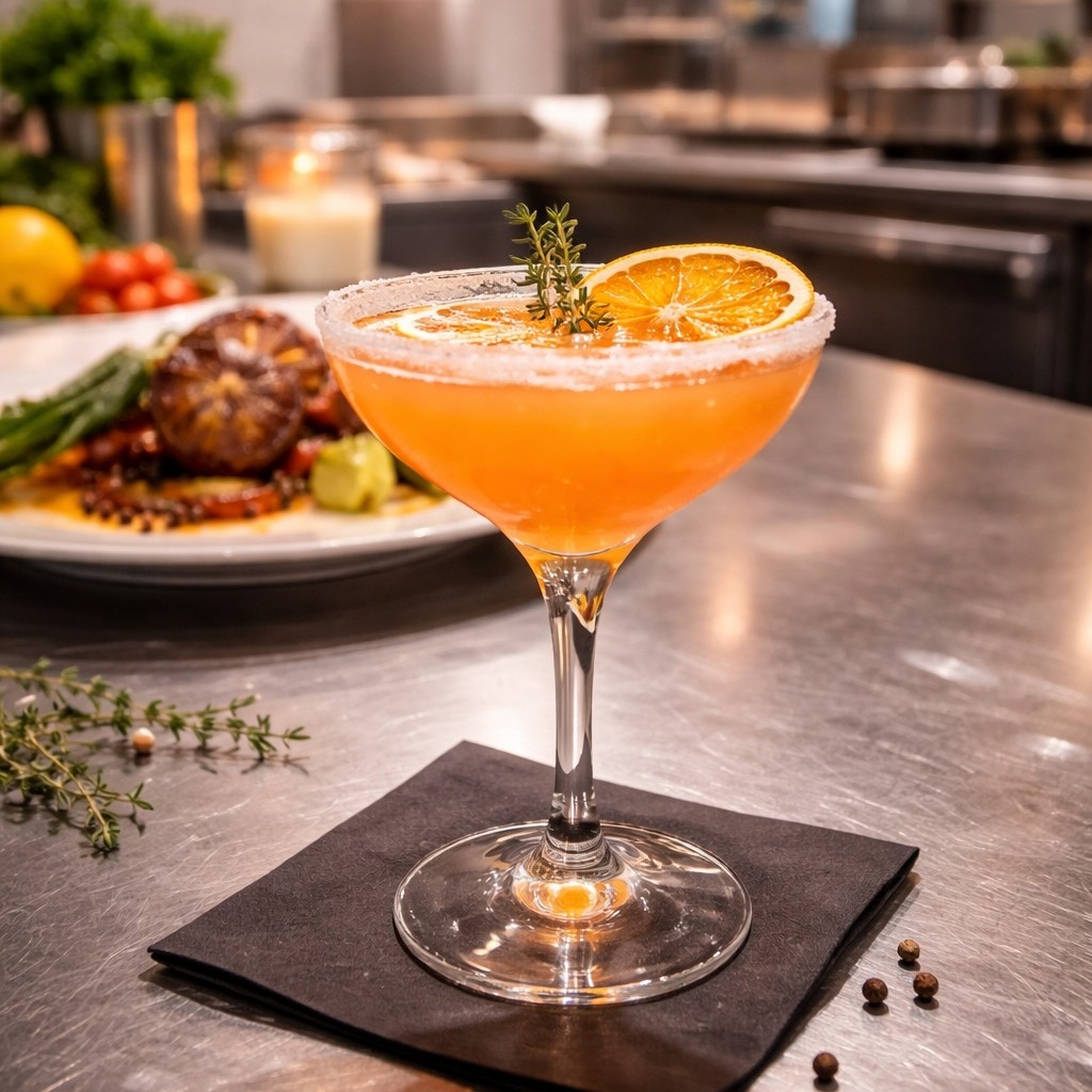 A great dinner deserves a great cocktail to go with it. This citrus-forward drink is bright, smooth, and finished with an orange slice, sugared rim, and fresh thyme for that perfect elevated touch.

Pair it with a beautifully plated steak dinner, and now you’re talking. 🍽️✨

At Arizona Culinary Institute, it’s all about presentation, flavor, and learning how the full dining experience comes together.

👉 Schedule a tour:
https://azculinary.edu/schedule-a-tour/

#ArizonaCulinaryInstitute #CulinarySchool #ChefTraining #CulinaryArts #CocktailHour