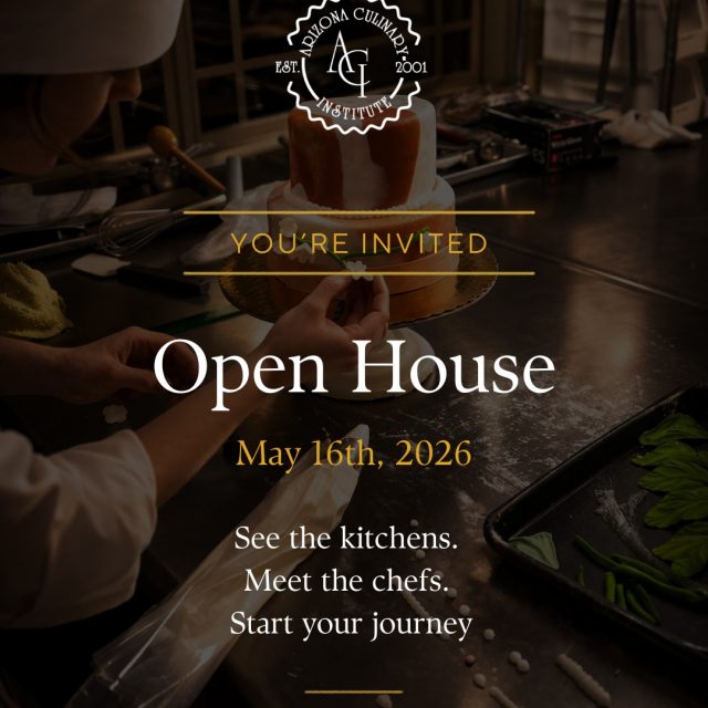 🔥 You’re Invited to Our Open House! 🔥

Join us at Arizona Culinary Institute on **May 16th, 2026** for an inside look at where passion meets opportunity. Step into our kitchens, meet our chefs, and experience the energy of hands-on culinary training.

Whether you're exploring a new path or simply curious about the world of food, this is your chance to see it all up close.

✨ Tour the campus
👩‍🍳 Watch live demonstrations
🥐 Discover our culinary & pastry programs

Your future could start here — come see what makes ACI different.

👉 Link in bio: http://www.azculinary.edu
https://lp.constantcontactpages.com/ev/reg/7nu3dk5

#ArizonaCulinaryInstitute #OpenHouse #CulinarySchool #PhoenixEvents #FoodCareers #PastryArts