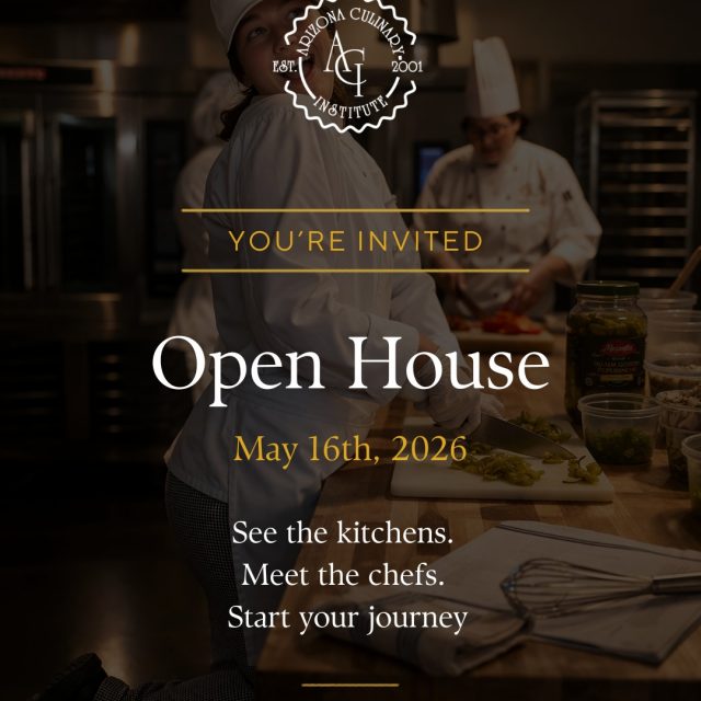 🔥 You’re Invited to Our Open House! 🔥

Join us at Arizona Culinary Institute on May 16th, 2026 for an inside look at where passion meets opportunity. Step into our kitchens, meet our chefs, and experience the energy of hands-on culinary training.

Whether you're exploring a new path or simply curious about the world of food, this is your chance to see it all up close.

✨ Tour the campus
👩‍🍳 Watch live demonstrations
🥐 Discover our culinary & pastry programs

Your future could start here — come see what makes ACI different.

👉 Link in bio: www.azculinary.edu
https://lp.constantcontactpages.com/ev/reg/7nu3dk5
#ArizonaCulinaryInstitute #OpenHouse #CulinarySchool #PhoenixEvents #FoodCareers #PastryArts