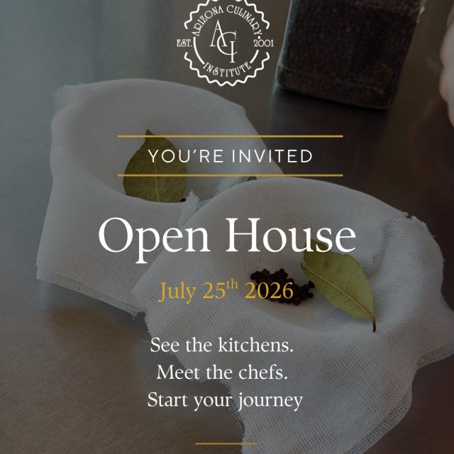 Not everyone wants a desk job.

If you’re looking for a career that’s creative, fast-paced, social, and hands-on, culinary school might be exactly what you’ve been searching for. 🔥

Join us at Arizona Culinary Institute’s Open House on July 25th:
✨ Tour the campus
✨ Meet chef instructors
✨ Learn about culinary & baking programs
✨ Explore career opportunities in hospitality

Your future doesn’t have to wait.

📅 Open House — July 25, 2026
📍 Scottsdale, Arizona

Register today through the link in bio.