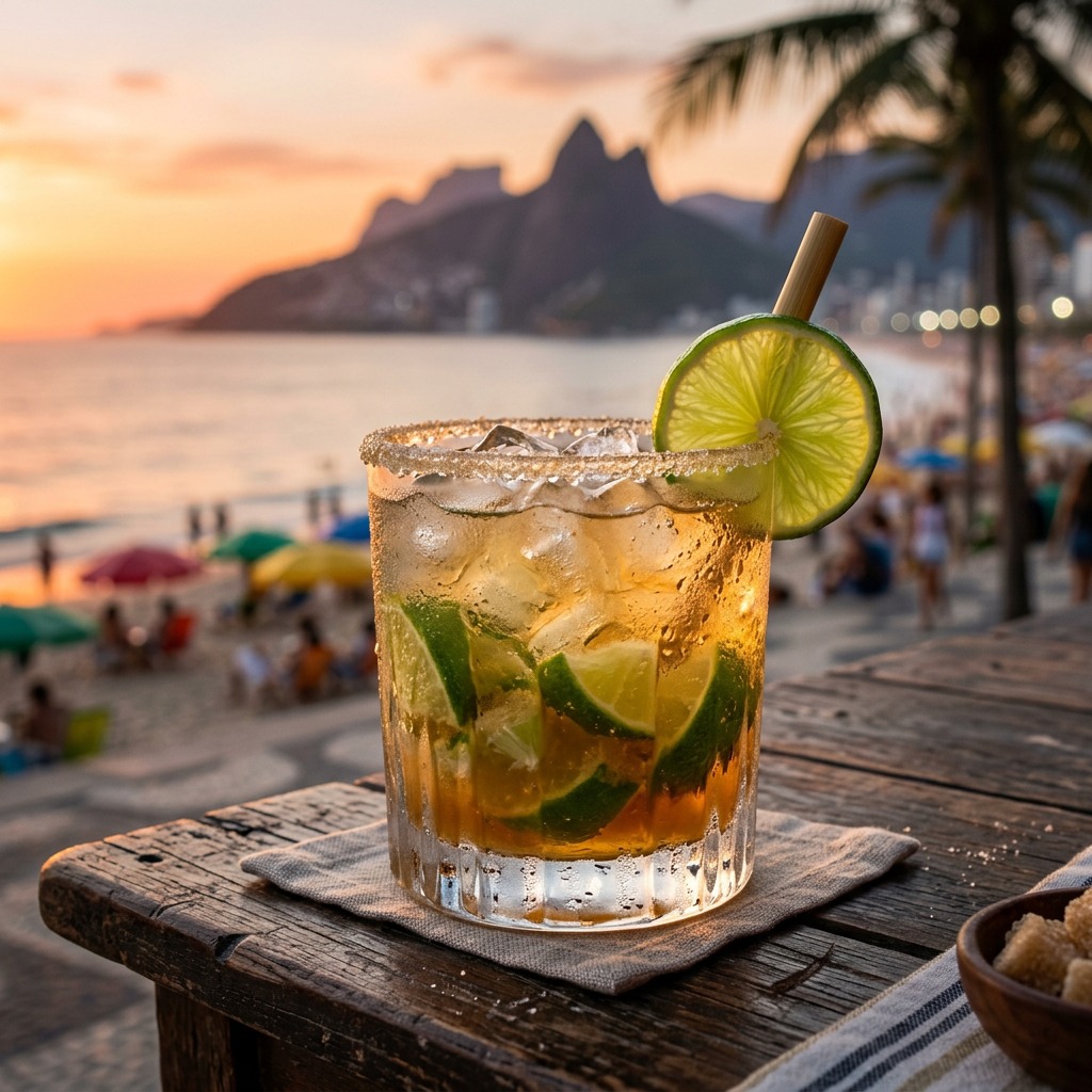 🇧🇷 BRAZIL | CAIPIRINHA 🇧🇷

Bright. Citrusy. Unmistakably Brazilian. 🍋☀️

The Caipirinha is Brazil’s national cocktail and a drink deeply tied to the country’s culture, music, and beachside lifestyle. Made with cachaça, fresh lime, sugar, and ice, this refreshing cocktail dates back over a century and was originally created in the countryside of São Paulo before becoming a symbol of celebration across Brazil.

Today, you’ll find Caipirinhas everywhere from the beaches of Rio de Janeiro to lively street festivals filled with samba music and dancing. Its balance of sweet sugar, tart lime, and earthy cachaça captures the vibrant energy of Brazil in a single glass. 🌴🍹

Traditionally, the Caipirinha pairs beautifully with grilled meats, seafood, and salty Brazilian snacks. Serve it alongside:
🔥 Churrasco (Brazilian grilled steak)
🧀 Pão de Queijo (cheese bread)
🍤 Garlic shrimp skewers
🥩 Beef empadas or pastéis

One sip feels like golden hour on Copacabana Beach.

#Brazil #Caipirinha #BrazilianCocktail #CocktailCulture #FoodAndDrink #RioDeJaneiro #CulinaryArts #CraftCocktails #SummerCocktails #LatinCuisine #ArizonaCulinaryInstitute #TasteTheWorld