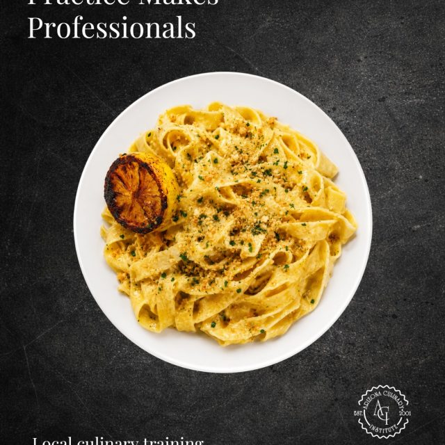 Great cooking is built through practice.
From preparing pasta and developing a balanced sauce to controlling seasoning, texture, and presentation, every repetition helps strengthen a student’s confidence in the kitchen. At Arizona Culinary Institute, hands-on training gives aspiring culinary professionals the opportunity to practice essential techniques while learning from experienced chef-instructors.
Classes begin August 31. Schedule a tour and see what culinary training at ACI looks like up close.
https://www.azculinary.edu/apply-online/schedule-a-tour/
#ArizonaCulinaryInstitute #CulinaryArts #CulinarySchool #ChefTraining #HandsOnLearning #PastaLovers #CookingSkills #FutureChef #CulinaryStudents #ScottsdaleArizona #ExploreACI #ScheduleATour