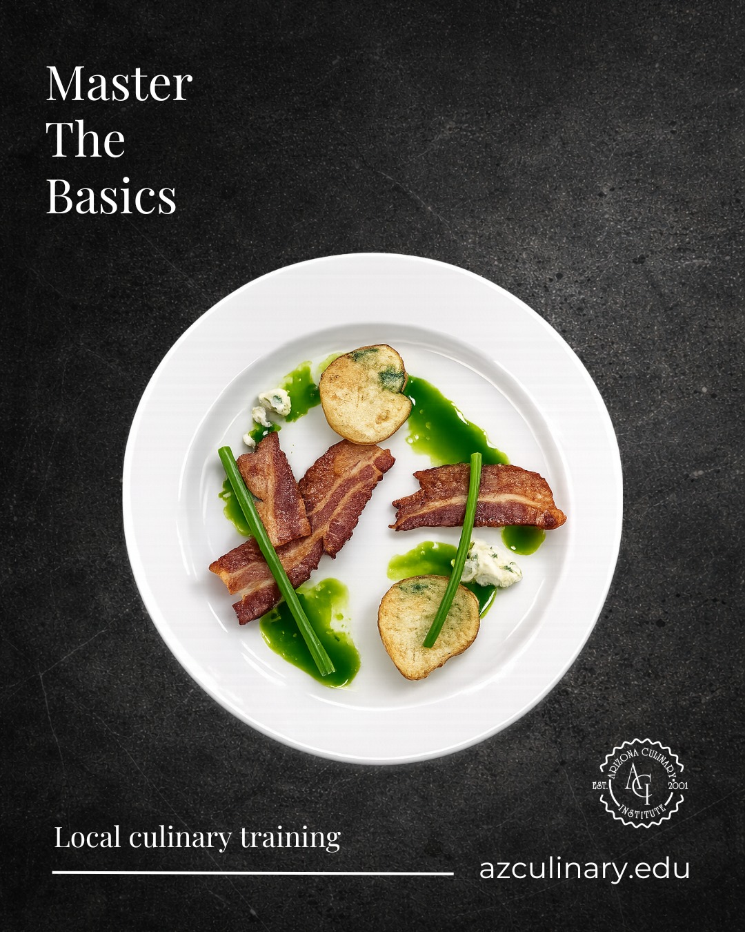 Mastering the basics doesn&rsquo;t mean keeping things basic.

With the right techniques, even familiar ingredients can become a thoughtfully composed, restaurant-ready plate. At Arizona Culinary Institute, students strengthen essential skills in preparation, flavor development, cooking methods, and presentation through hands-on training in professional kitchens.

Build the foundation for your future in food. Classes begin August 31. Schedule a tour and explore ACI for yourself.

https://www.azculinary.edu/apply-online/schedule-a-tour/

#ArizonaCulinaryInstitute #CulinaryFundamentals #CulinaryArts #ChefTraining #HandsOnTraining #CookingTechniques #FoodPresentation #CulinarySchool #FutureChef #CulinaryStudents #ExploreACI #ScheduleATour