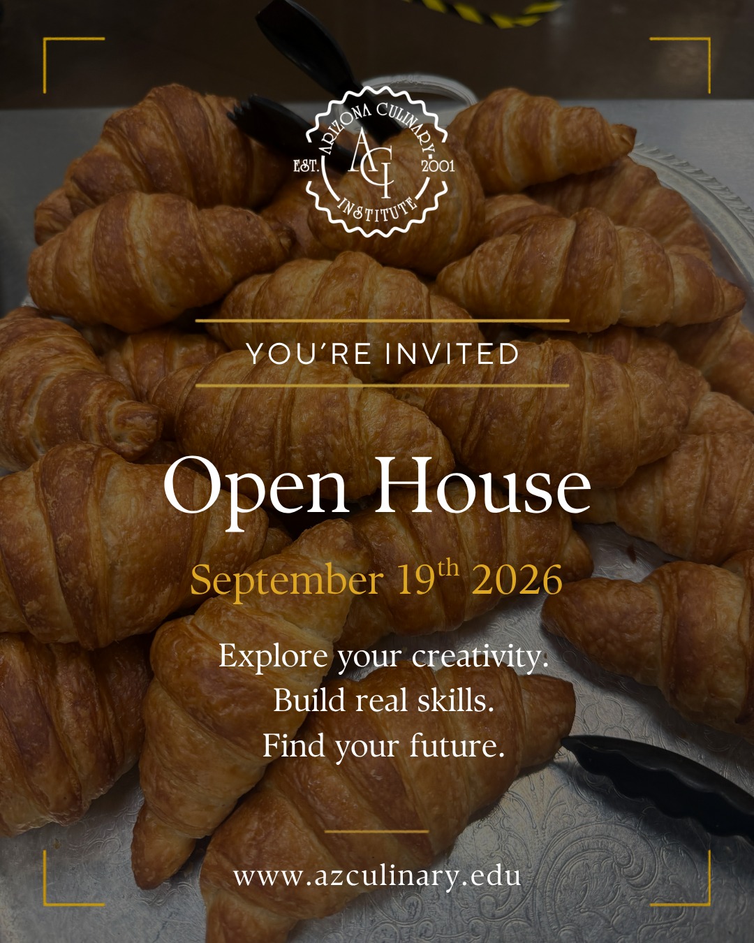 You don&rsquo;t have to have your whole future figured out. You just need a place to start.

If food is your passion, Arizona Culinary Institute can help you turn it into real, hands-on career training.

Come tour our kitchens, meet the people behind the program, and picture yourself here at our Open House on September 19. Classes begin October 26.

Start your culinary career this fall. Tap to RSVP.

#ArizonaCulinaryInstitute #CulinarySchool #CulinaryCareer #PhoenixAZ #ArizonaStudents #CareerTraining #FutureChef