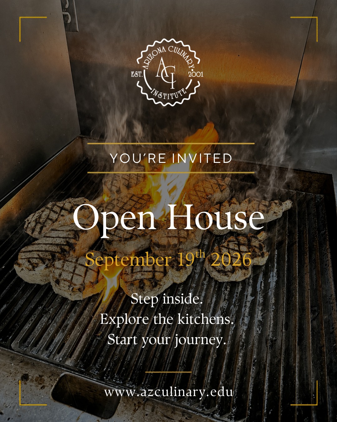 A career you can create with your own two hands starts here. 👩&zwj;🍳

At Arizona Culinary Institute, you won&rsquo;t just read about food&mdash;you&rsquo;ll get in the kitchen and learn by doing.

Join us for an Open House on September 19 to tour the school, ask questions, and explore what&rsquo;s possible. Classes start October 26.

Your next move could be delicious.

#CulinaryTraining #HandsOnLearning #CulinaryCareer #PhoenixArizona #FoodCareer #CulinaryStudent #ArizonaCulinaryInstitute