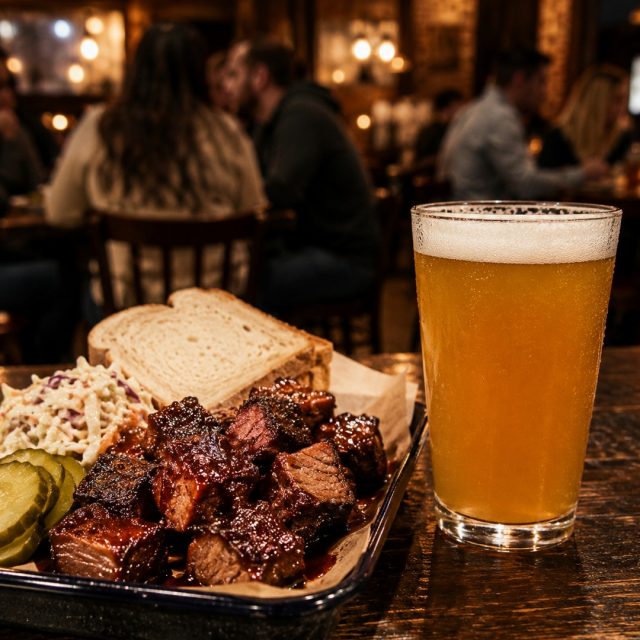 Kansas City, Missouri
Drink: Boulevard Unfiltered Wheat Beer
Dish pairing: Kansas City Brisket Burnt Ends

Kansas City Friday starts with smoke in the air and a cold glass close at hand. A locally brewed unfiltered wheat beer brings lively citrus, soft breadiness, and a clean, easy finish. Across the table, brisket burnt ends arrive lacquered in tangy-sweet sauce, with dark bark, tender centers, pickles, slaw, and white bread. The beer&rsquo;s bubbles and gentle bitterness sweep through the richness; its grain echoes the caramelized edges of the beef. No ceremony required. Just a full tray, a fresh pour, and one more bite worth staying for. 🍺🔥

 #KansasCityBeer #BurntEnds #KCBbq #CraftBeerPairing #FridayNightPairing #ArizonaCulinaryInstitute

AI image disclosure: This image was created with AI for our Friday global culinary series, which explores food traditions from around the world and celebrates connection across cultures and communities. Arizona Culinary Institute does not use AI-generated images to represent or promote our students, classes, facilities, or school programs.