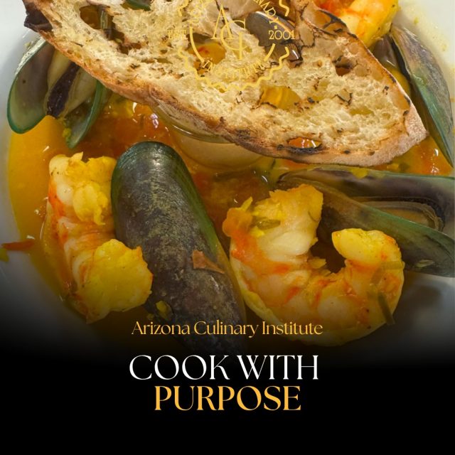 This is where ingredients become skills&mdash;and skills become a future in food.

Learn by cooking in professional kitchens at Arizona Culinary Institute. Our next classes begin October 26.

Schedule your tour today.

#ArizonaCulinaryInstitute #CulinarySchool #CulinaryArts #FutureChef #ScottsdaleAZ