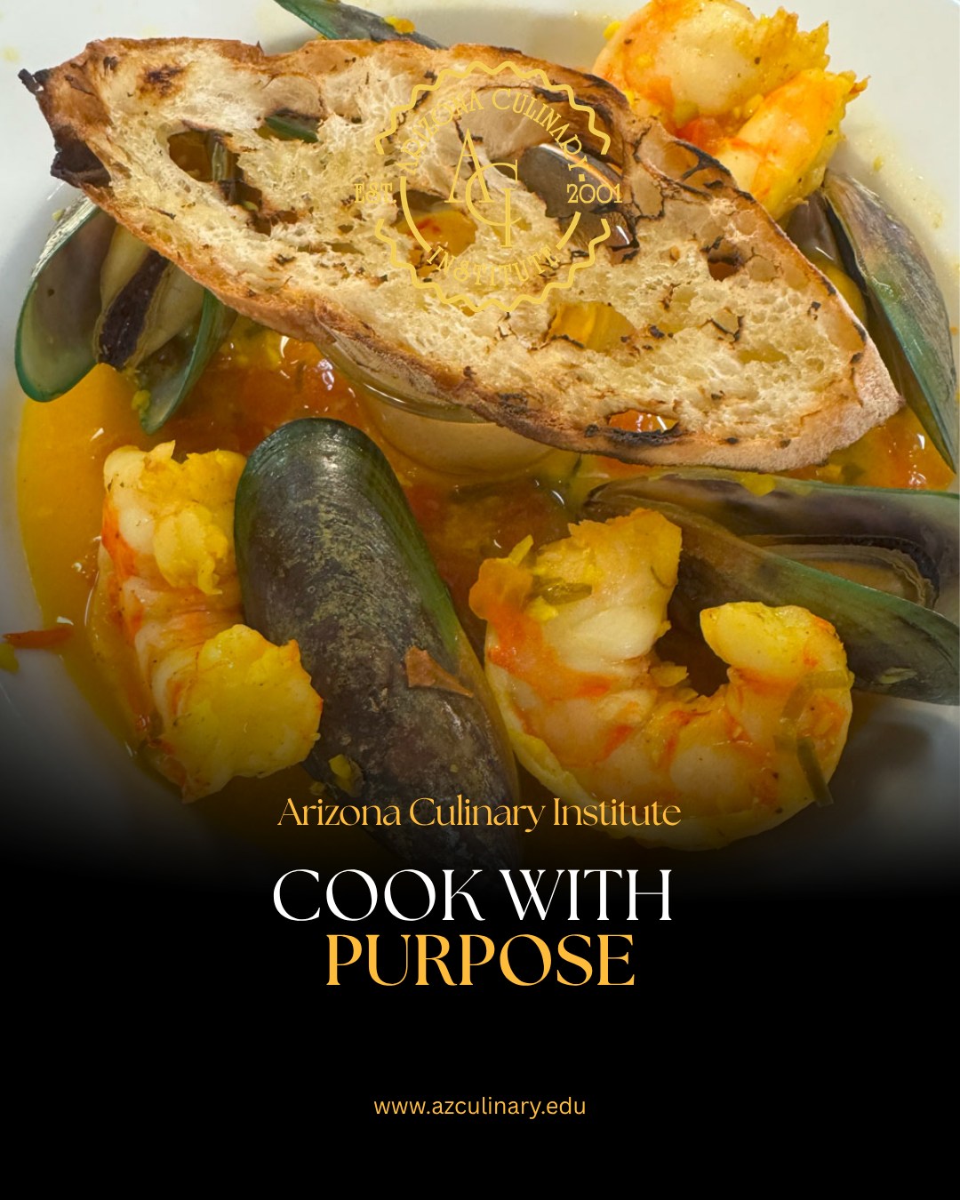 This is where ingredients become skills&mdash;and skills become a future in food.

Learn by cooking in professional kitchens at Arizona Culinary Institute. Our next classes begin October 26.

Schedule your tour today.

#ArizonaCulinaryInstitute #CulinarySchool #CulinaryArts #FutureChef #ScottsdaleAZ