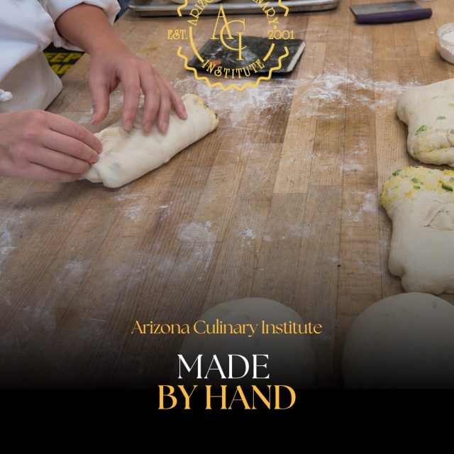 The best way to learn culinary skills? Get in the kitchen and start creating.

ACI students receive hands-on training designed to prepare them for opportunities in restaurants, bakeries, resorts, hotels and more.

Schedule a tour and experience ACI.

#HandsOnLearning #CulinaryArts #ArizonaCulinaryInstitute #ChefTraining #FoodCareers