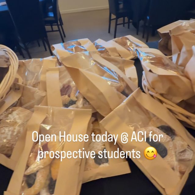 We have our Open House for prospective students today till 12pm come join us!