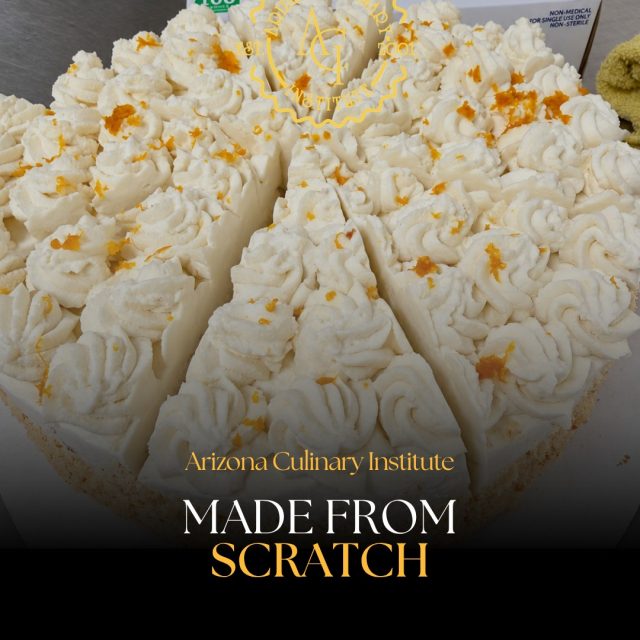 Made from scratch just hits different. 🎂

From mixing and baking to that final fluffy layer, it&rsquo;s all about learning the process and seeing it come together.

And yes, getting to eat the results isn&rsquo;t bad either. 😏

#ArizonaCulinaryInstitute #BakingAndPastry #MadeFromScratch #CulinarySchool #Baking
