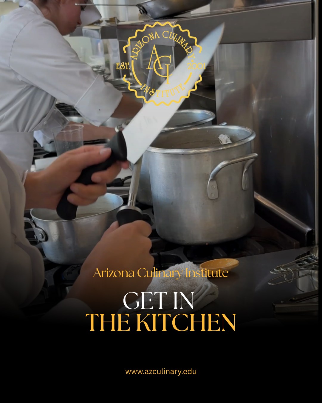 It&rsquo;s not always about what&rsquo;s on the plate. 🔪

Sometimes it&rsquo;s the skills behind it.

Learning the techniques, building good habits, and getting comfortable with the tools you&rsquo;ll use every day in the kitchen.

#ArizonaCulinaryInstitute #CulinarySchool #CulinaryStudents #KnifeSkills #CulinaryArts