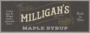 New Scholarship Milligans Maple Syrup.