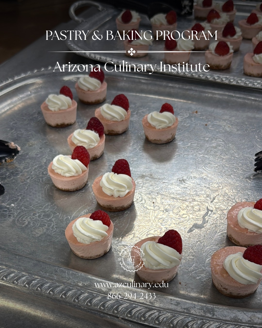 Not all kitchens look the same.

From plated dishes to pastries you’ll learn both sides of the craft.

Technique, creativity, and precision all in one place.

Classes start April 27.
Come see it in person 👇
https://azculinary.edu/schedule-a-tour/

#pastrychef #culinaryschool #culinaryarts #desserts #foodcareer